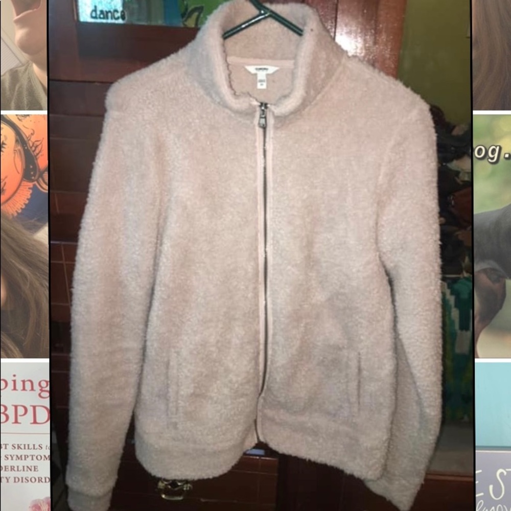 ❤️SOLD❤️ NEW Sherpa Zip Up Jacket